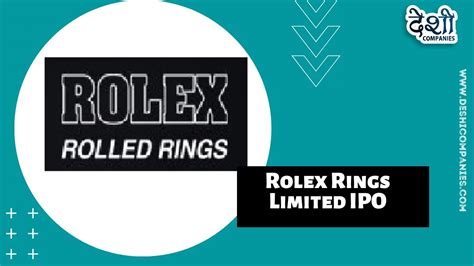 rolex rings ipo|rolex ipo opening date.